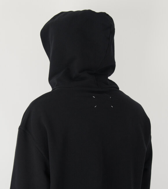 Maison Margiela - Logo Hoodie Black