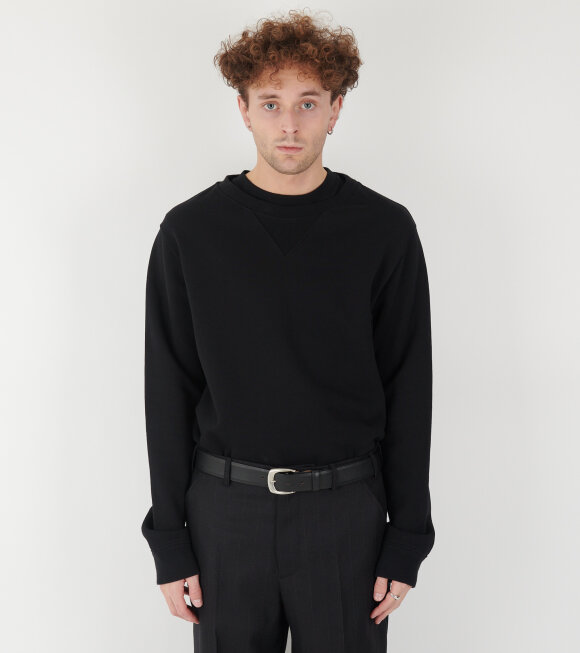 Maison Margiela - Basic Cotton Sweat Black 