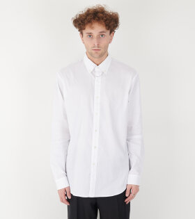 Classic Four Stitching Shirt White