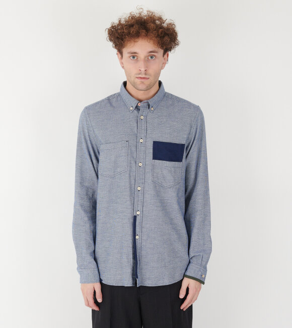 Paul Smith - Pocket Shirt Navy Mix