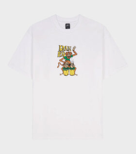 Bongo Brain T-shirt White