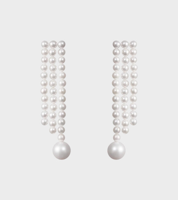 Sophie Bille Brahe - La Valse Earrings Freshwater Pearls