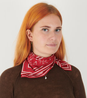 Classic Scarf Aurora Red