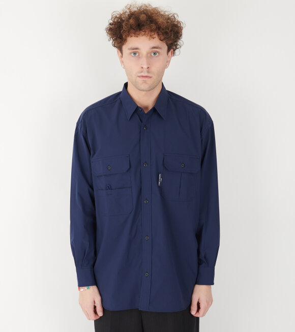 Comme des Garcons Homme - Pocket Shirt Dark Blue