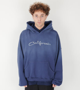 California Hoodie Blue