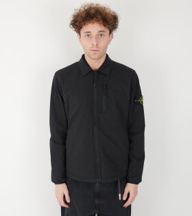 Nylon Overshirt Black