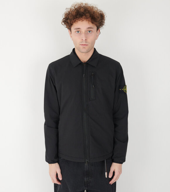 Stone Island - Nylon Overshirt Black