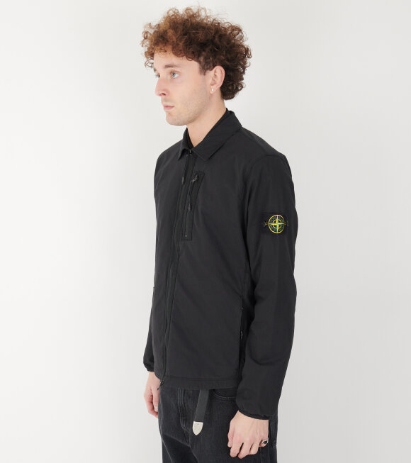 Stone Island - Nylon Overshirt Black