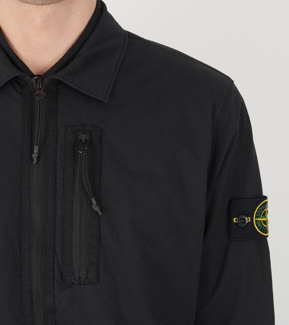 Stone Island - Nylon Overshirt Black