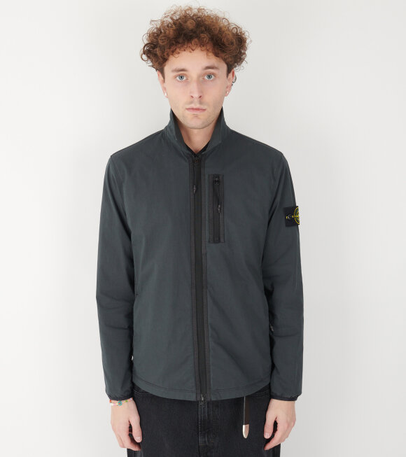 Stone Island - Nylon Overshirt Dark Grey 