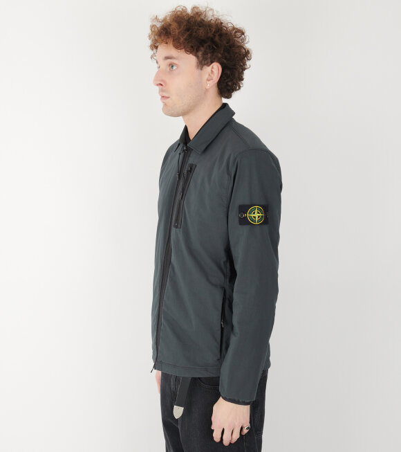 Stone Island - Nylon Overshirt Dark Grey 