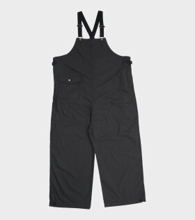 O.Solotex R/Rib Overalls Black