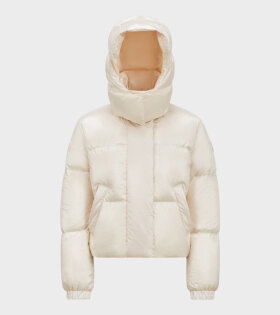 Briancon Organza Down Jacket White