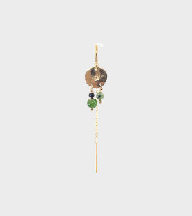 Falke Earring Green Jade Mix 