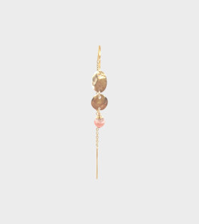 Lulu Earring Pink Rhodocrosite