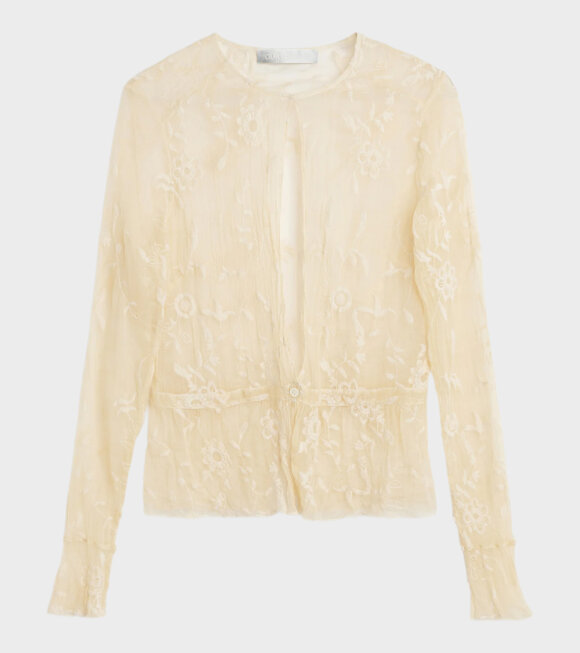 Our Legacy - Waist Blouse Winter Garden Organza