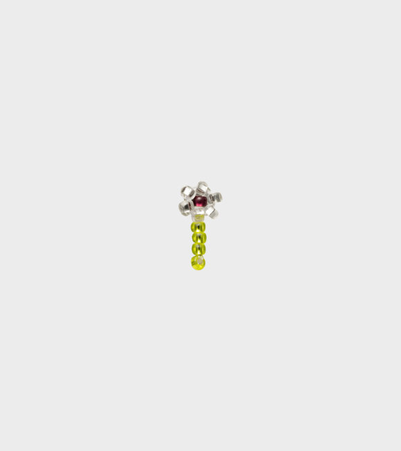 Pura Utz - Green Flower Dream Ear Stick Green