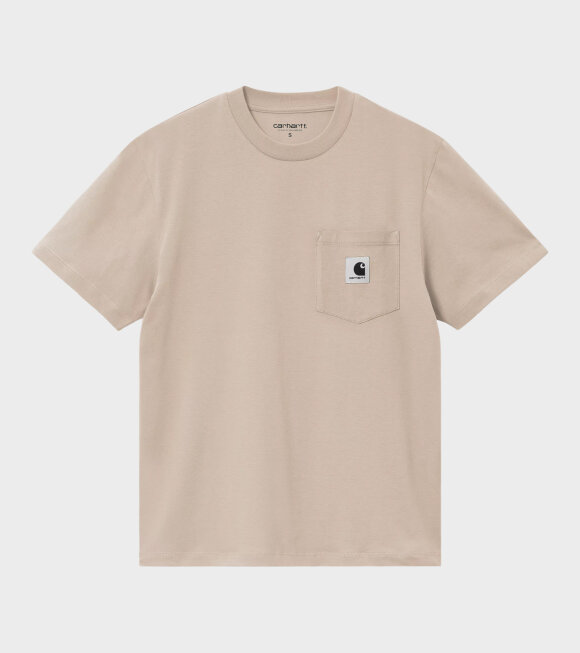 Carhartt WIP - W S/S Pocket T-shirt Fleur De Sel