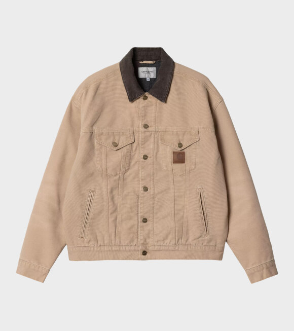 Carhartt WIP - Dayton Trucker Jacket Dusty H Brown/Tobacco