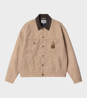 Dayton Trucker Jacket Dusty H Brown/Tobacco