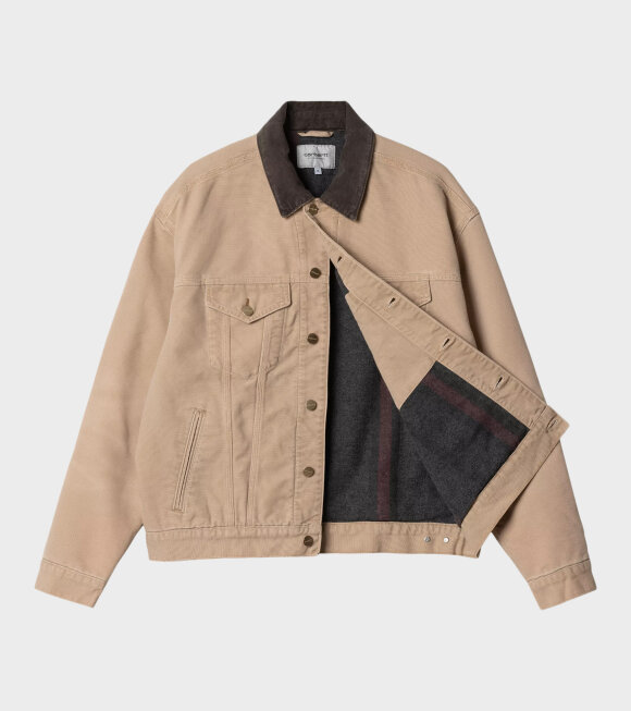 Carhartt WIP - Dayton Trucker Jacket Dusty H Brown/Tobacco