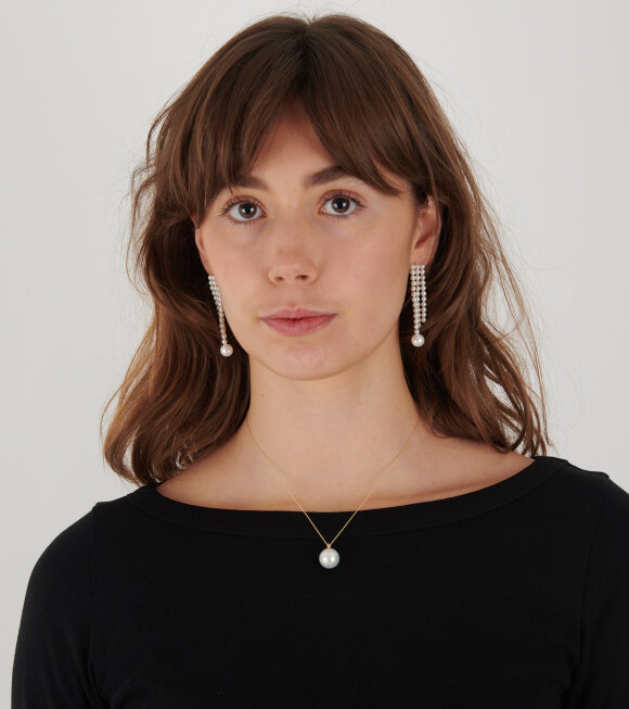 Sophie Bille Brahe - La Valse Earrings Freshwater Pearls