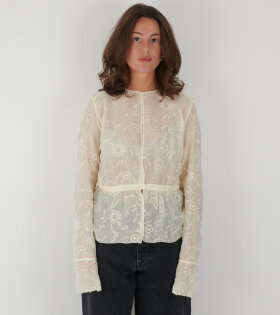 Waist Blouse Winter Garden Organza