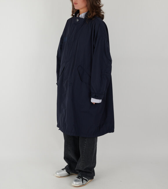 Beams Boy - Solotex Coat Navy