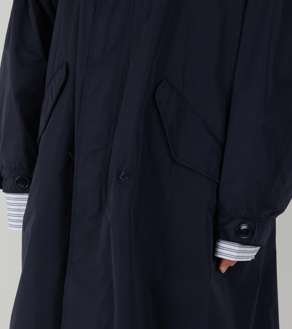 Beams Boy - Solotex Coat Navy