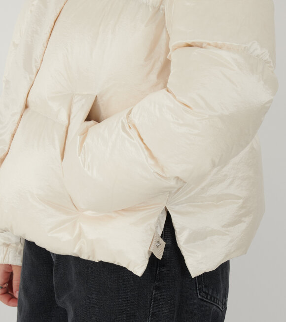 Moncler - Briancon Organza Down Jacket White