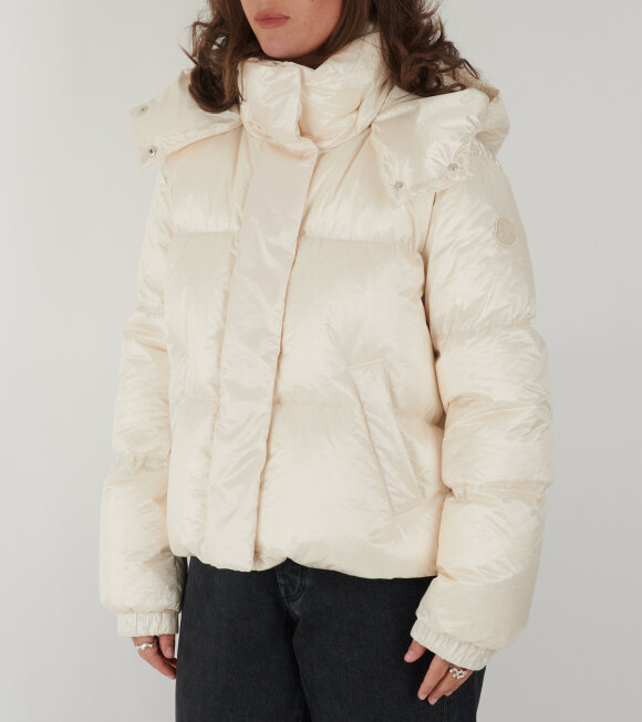 Moncler - Briancon Organza Down Jacket White