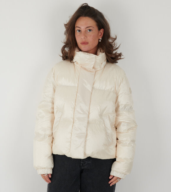 Moncler - Briancon Organza Down Jacket White