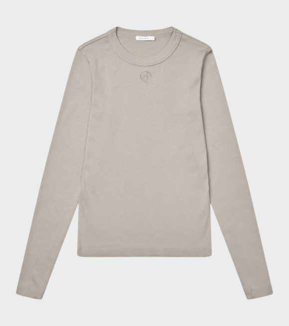 Saks Potts - Eloise Longsleeve T-shirt Smoke Grey