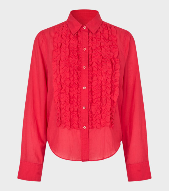 Saks Potts - Auro Shirt Aura Red