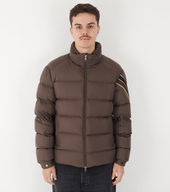 Moncler - Solayan Down Jacket Dark Brown