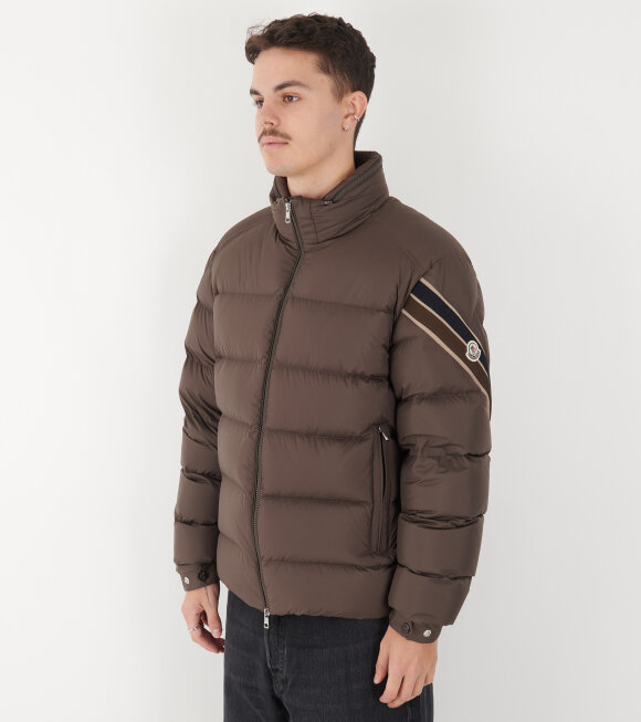 Moncler - Solayan Down Jacket Dark Brown