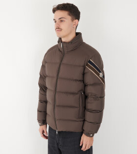 Solayan Down Jacket Dark Brown