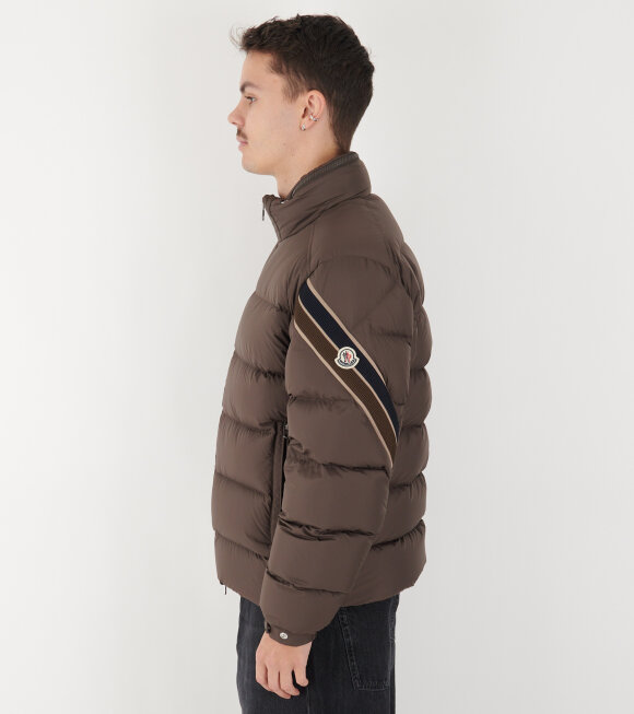 Moncler - Solayan Down Jacket Dark Brown