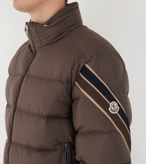 Moncler - Solayan Down Jacket Dark Brown