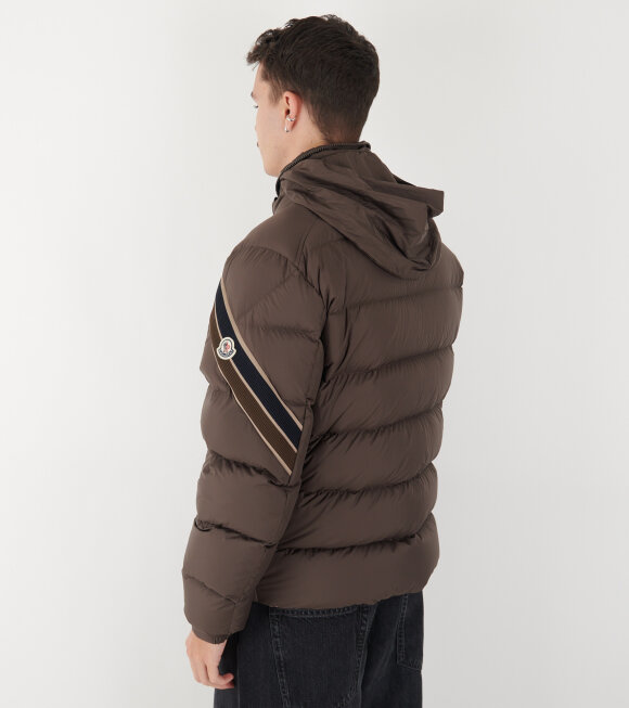 Moncler - Solayan Down Jacket Dark Brown