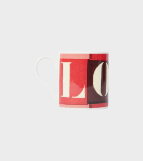 Love Mug Red / White