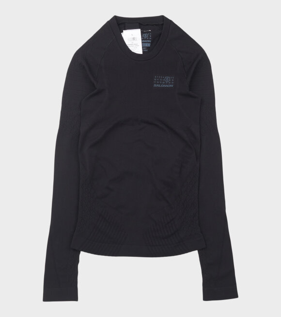 MM6 Maison Margiela X Salomon - Seamless LS Top Black