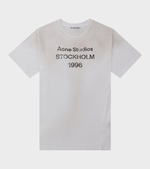 Acne Studios - Logo T-shirt Dusty White