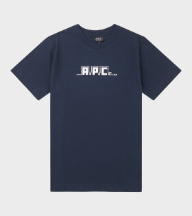 A.P.C - Snake T-shirt Navy 