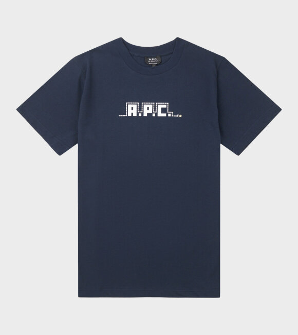 A.P.C - Snake T-shirt Navy 