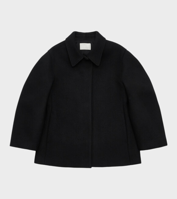 Amomento - Hourglass Half Coat Black