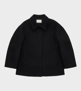 Hourglass Half Coat Black