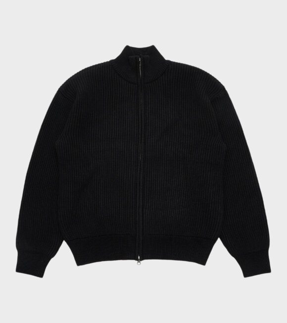 Amomento - Full Needle Blouson Black