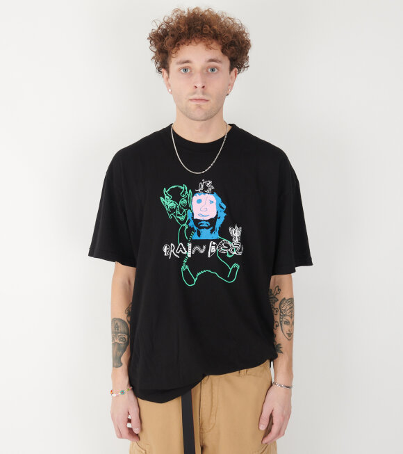 Brain Dead - Masks T-shirt Black