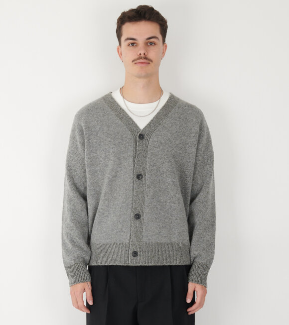 Paul Smith - Lambswool Cardigan Grey 